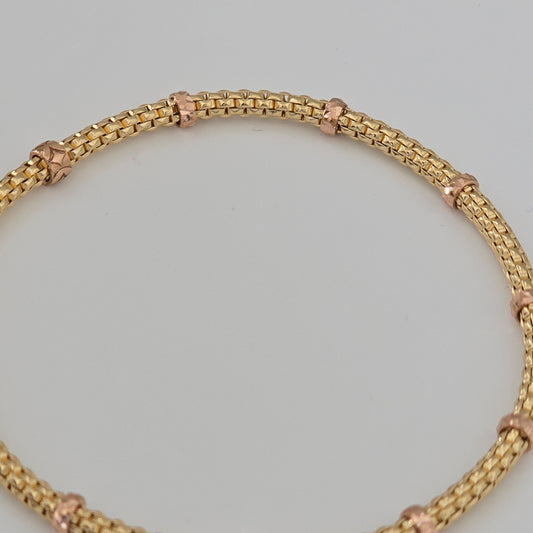 Elastic box bracelet