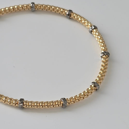 Elastic box bracelet