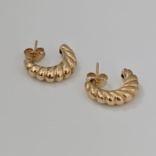 Croissant Earrings