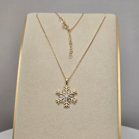 Collier flocon de neige