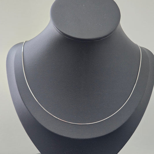 Slim Franco chain- White gold