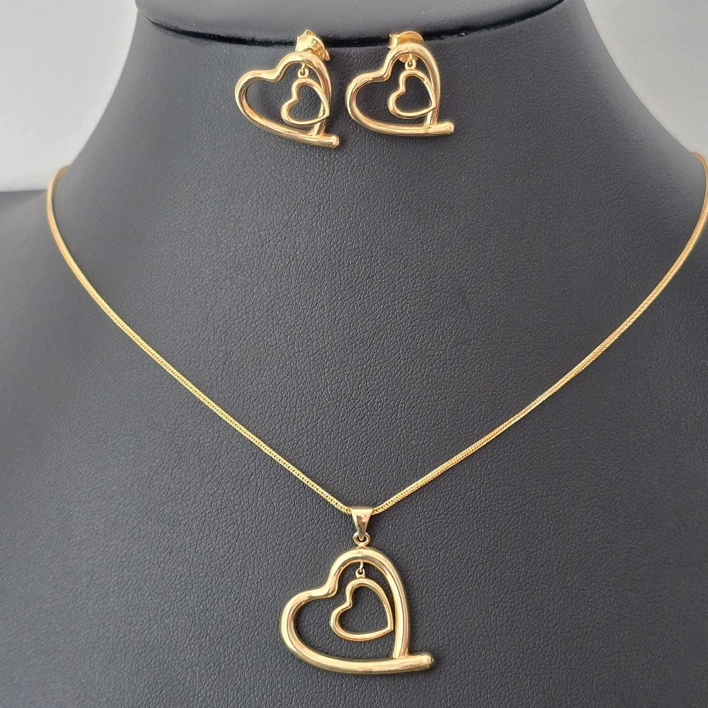 Double heart mini set