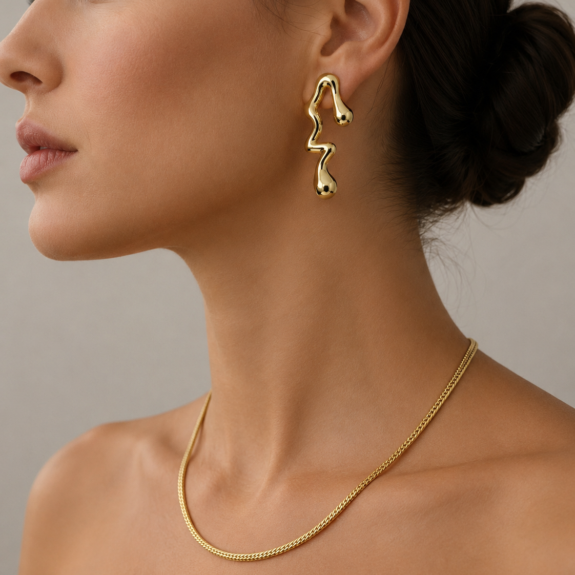 Melting Earrings