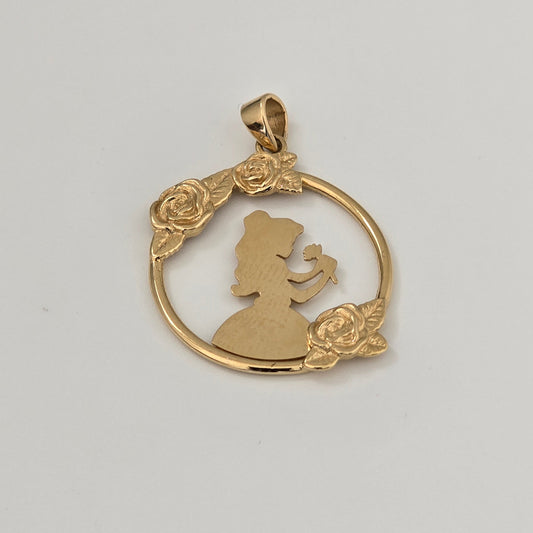 Rose Singer pendant