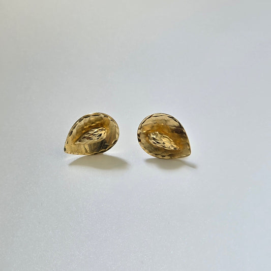 Leaf drop earring
