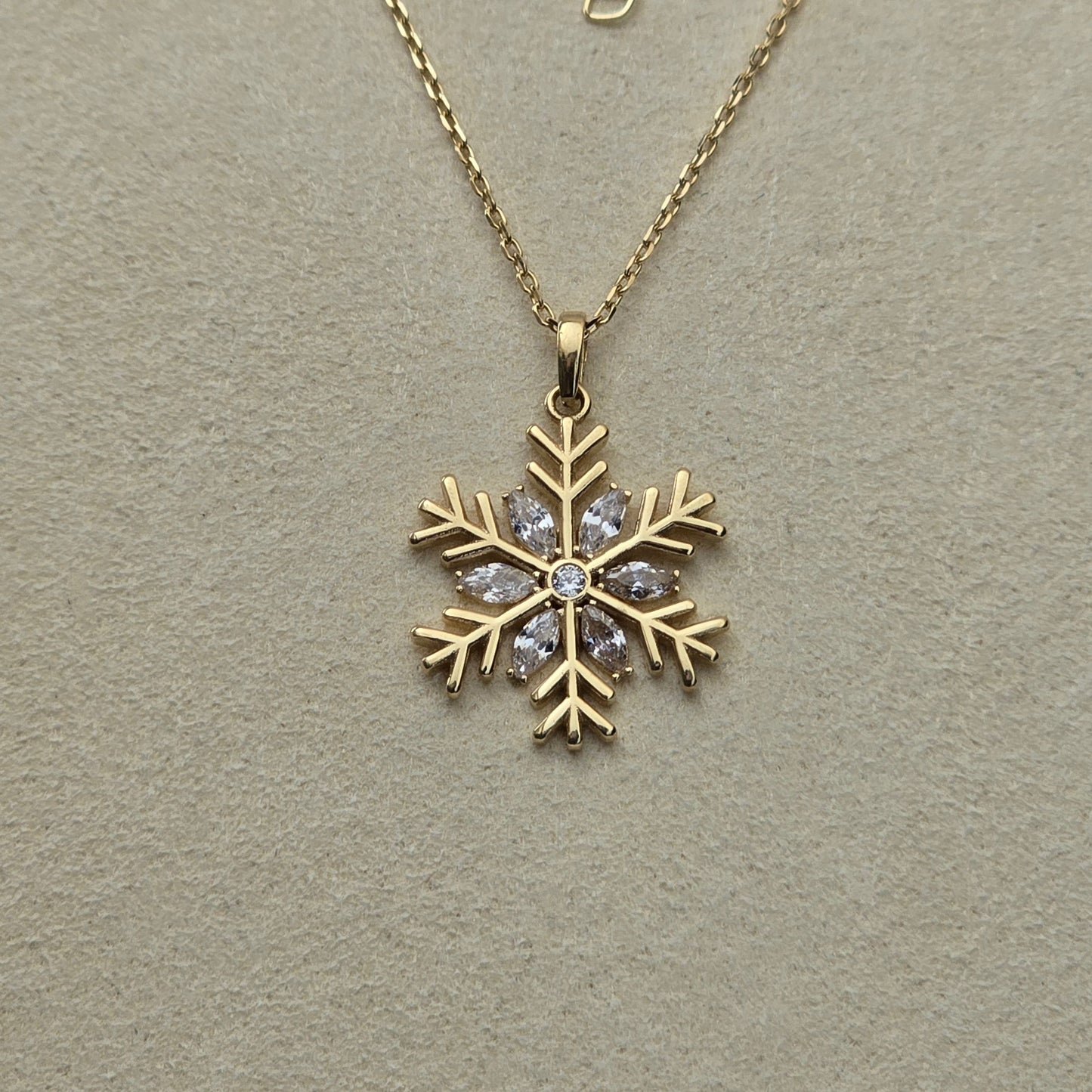 Collier flocon de neige