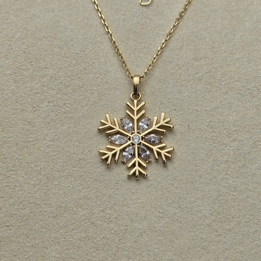 Collier flocon de neige