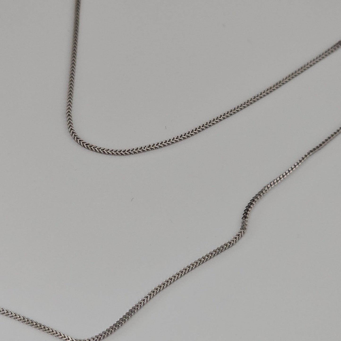 Slim Franco chain- White gold