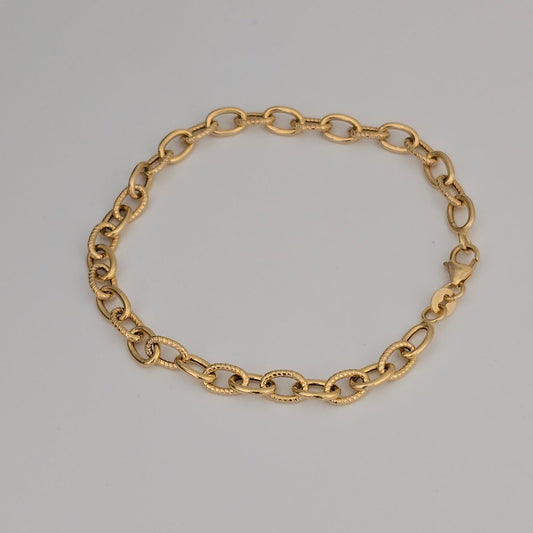 Chain link bracelet