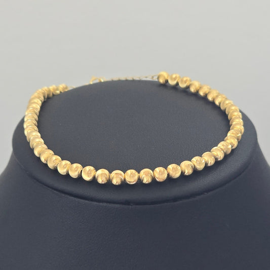 Ball bracelet (Yellow gold)
