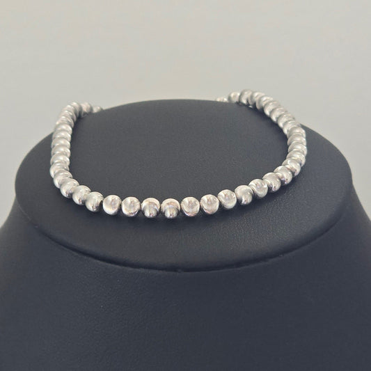 Ball bracelet (White gold)
