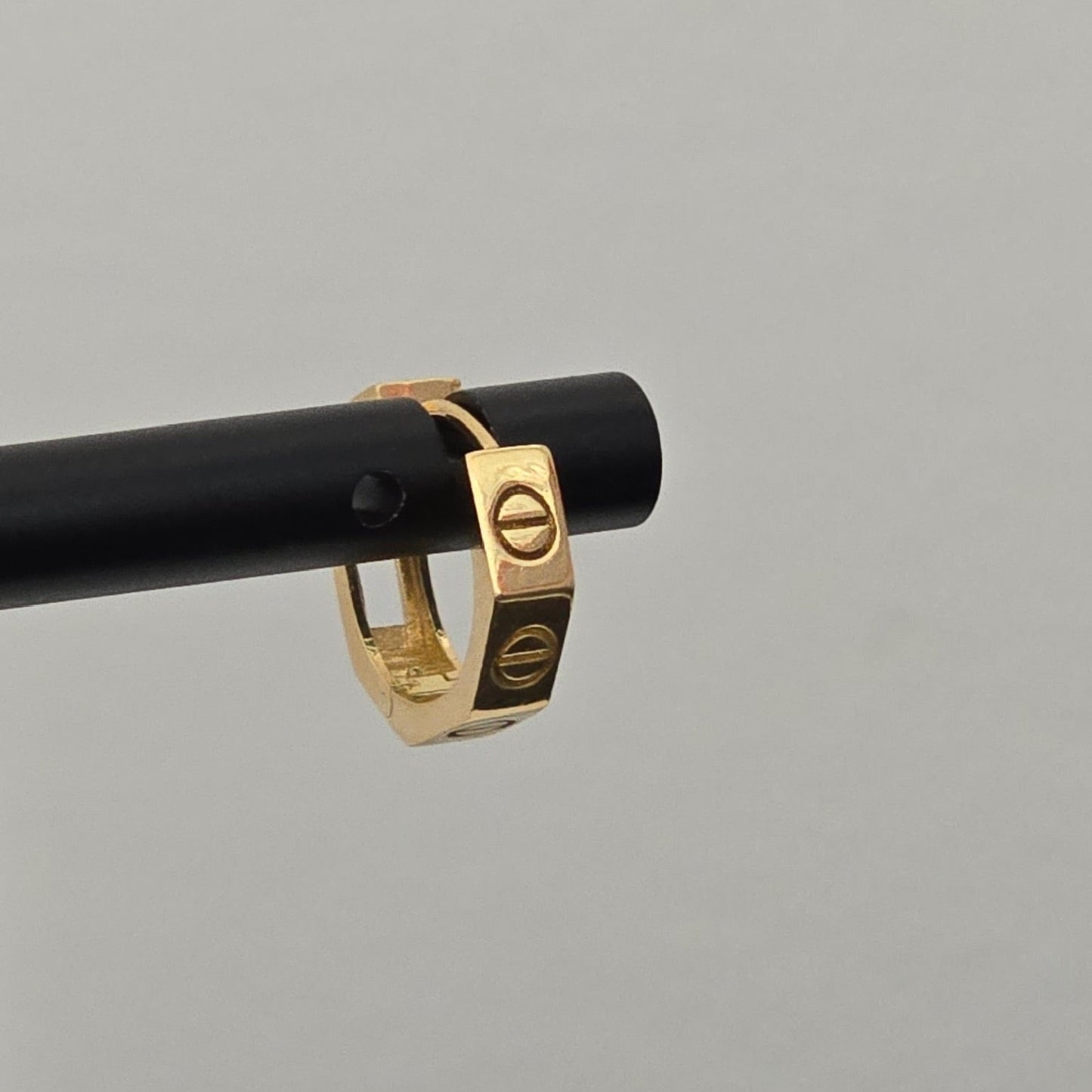 Inspired huggie hoops