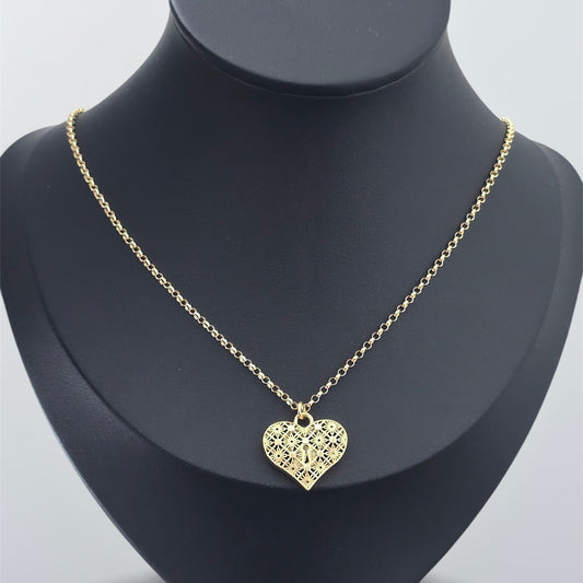 Heart Lace Necklace